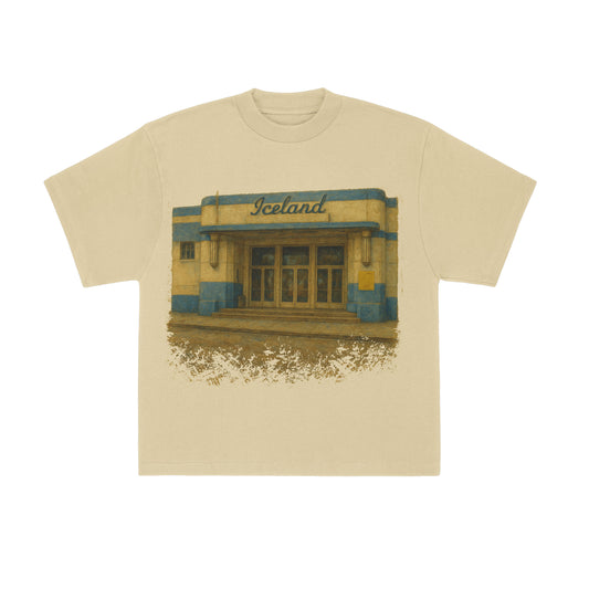 Iceland Box Tee Tan